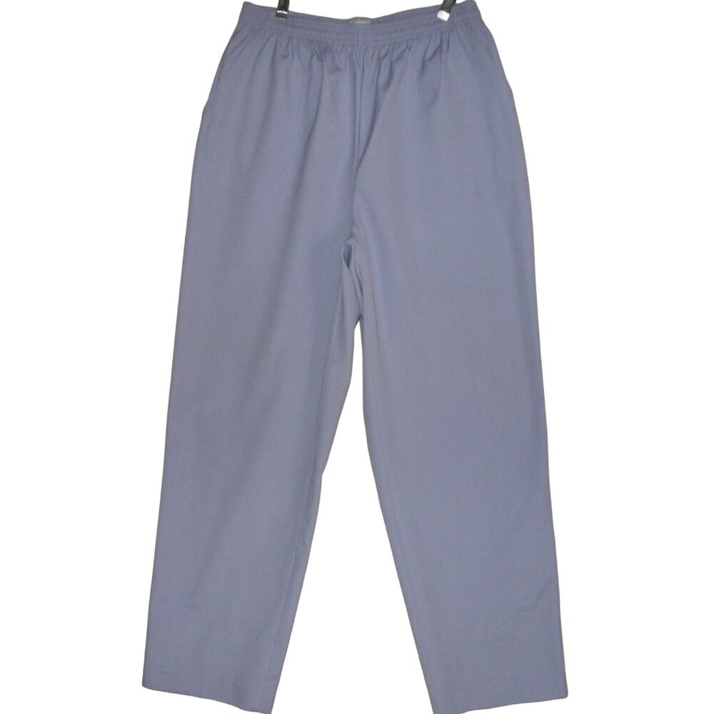 Koret Francisca Size 14 x 28.5" Light Purple Pull On Elastic Waist Pants
